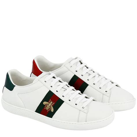 gucci white women shoes|Gucci white sneakers for women.